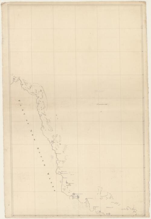 [Chart of part of the coast of Queensland] [cartographic material]