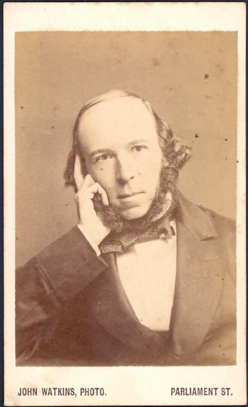 Portrait of Herbert Spencer [picture] / John Watkins