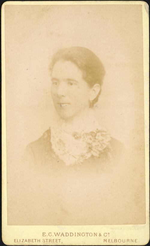 Portrait of Catherine S. Deakin [picture] / E.C. Waddington & Co