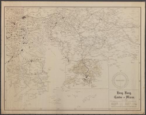 Hong Kong, Canton & Macau [cartographic material]