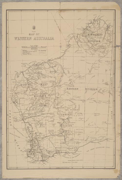 Map of Western Australia, [1902-1903] / Dept. of Lands & Surveys, Western Australia