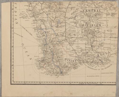 [Map of Western Australia, 1920-1927]