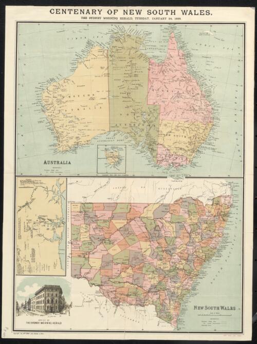 Australia ; New South Wales [cartographic material]