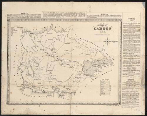 County of Camden, N.S.W. [cartographic material] / Supplement to the "Sydney Mail"