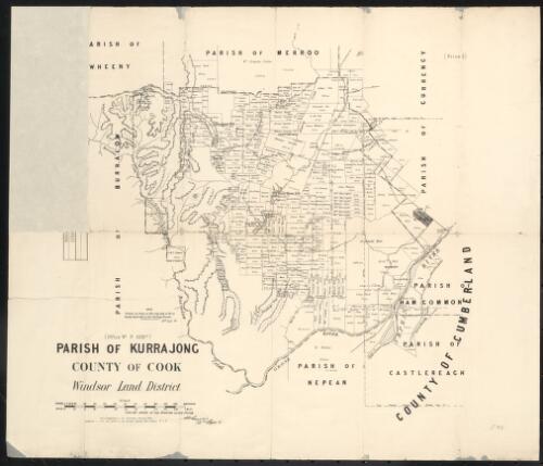 Parish of Kurrajong, County of Cook, land district of Windsor [cartographic material]