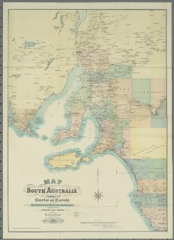 Map of South Australia [cartographic material] : as divided into ...