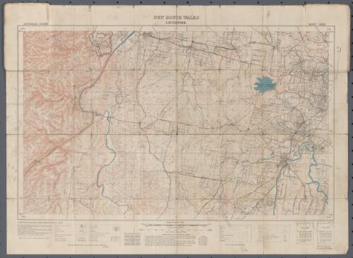 Australia 1:63,360 topographic series Liverpool, New South Wales [cartographic material] / Prepared by Australian Section, Imperial General Staff