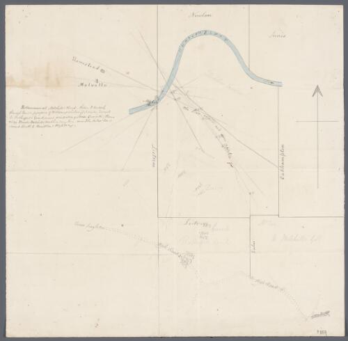 [Plan for Mitchell's Ford over Hunter River] [cartographic material]