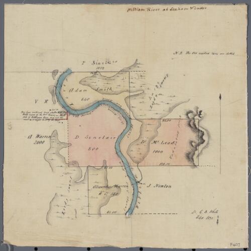 William [i.e. Williams] River at Seaham and under [cartographic material] / [G.B. White, Feb. 1831]