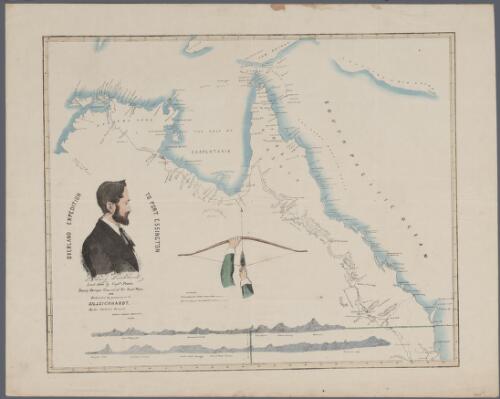 Overland expedition to Port Essington [cartographic material] / by Ludwig Leichhardt ; laid down by Capt. Perry Deputy Surveyor General of New South Wales