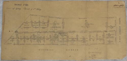 [Windmill Street, Section 94, Town of Sydney, Parish of St. Phillip] [cartographic material]