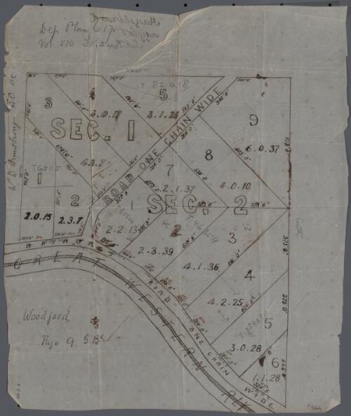 [Woodford N.S.W.] [cartographic material]