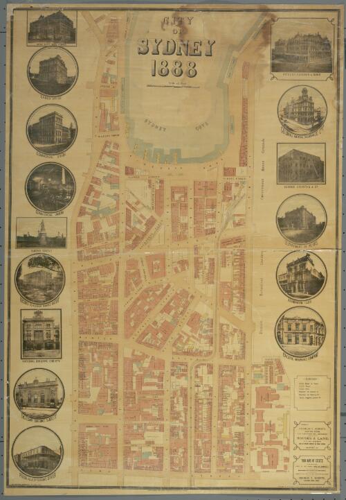 City of Sydney 1888 [cartographic material] / W.F.P. del