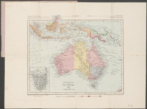 Australia and New Guinea 1885 [cartographic material]