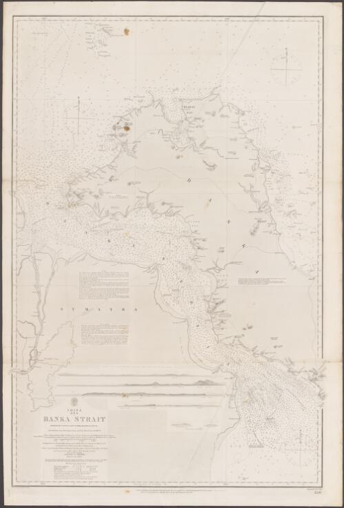 China Sea [cartographic material] : Banka Strait / surveyed by W. Stanton and J.W. Reed, Master, R.N. 1859-61 with additons from Horsburgh & Ross, and from Dutch charts of 1866-67. Engraved by J. & C. Walker