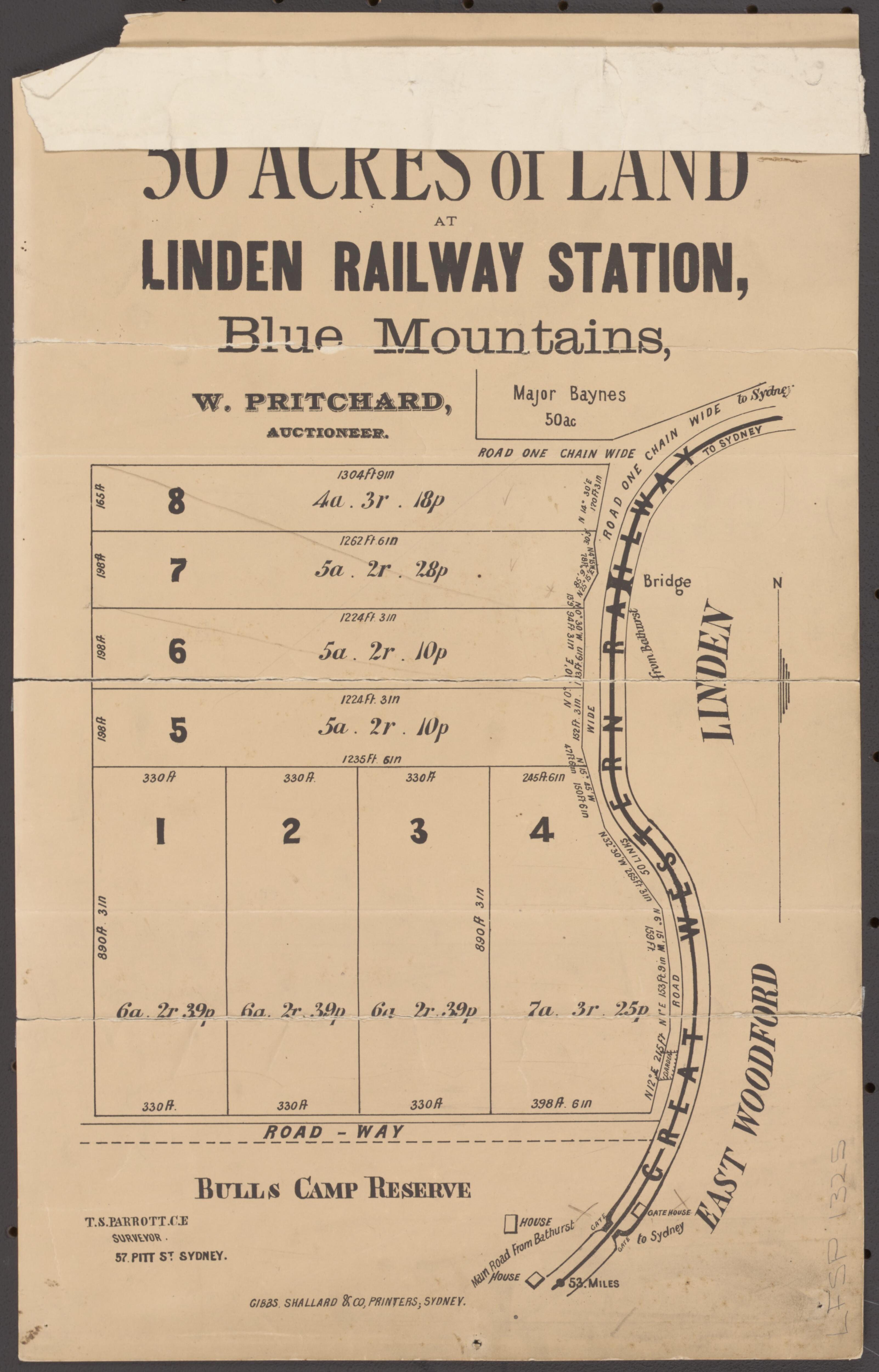 50 Acres Of Land At Linden Railway Station, Blue Mountains ...