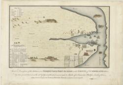 Sketch & description of the settlement at Sydney Cove Port Jackson in ...