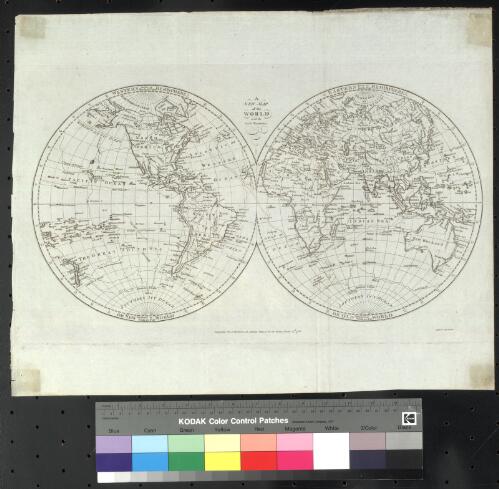 A new map of the world with the latest discoveries [cartographic material] / Engraved for J. Harrison ... Sudlow, sc.191, Strand