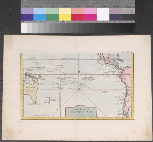 Carte reduite de la mer du Sud [cartographic material]