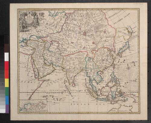 A new map of Asia from the latest observations [cartographic material] / most humbly inscribed to the Right Honbe. George Earl of Warrington / revised by I. Senex