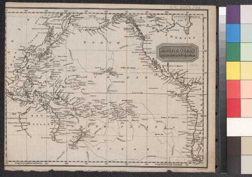 Pacific Ocean on Mercators projection [cartographic material] / engraved by A. Findlay