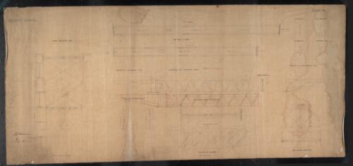 Brisbane Bridge [technical drawing]