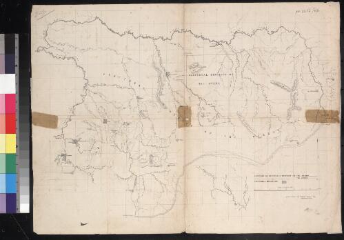 [Electoral districts of the Murray and the Ovens] [cartographic material] / lithographed by R. Meikle