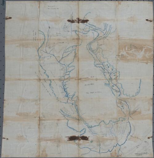 [Manuscript map of Mohaka River, Te Haroto region, North Island, New Zealand] [cartographic material]