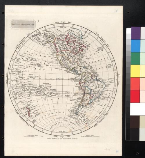 Western hemisphere [cartographic material]
