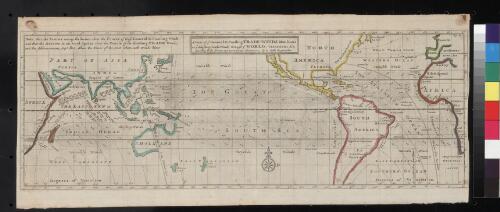 A view of ye general and coasting trade winds, monsoons or ye shifting trade winds through ye world variations etc according to the newest and most exact observations [cartographic material] / by H. Moll, geographer