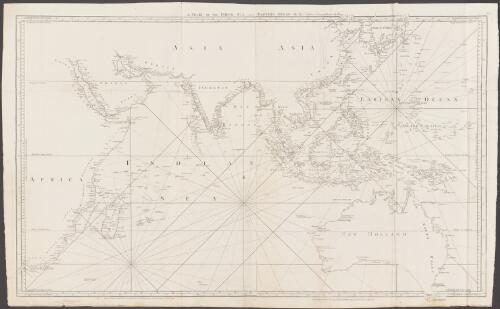 A chart of the Indian Sea and Eastern Ocean [cartographic material] / by Thos. Jeffreys Geographer to the King