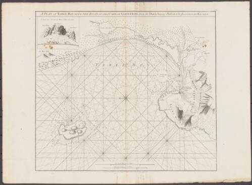 A plan of Table Bay, with the road of the Cape of Good Hope, from the Dutch survey, published by Joannes van Keulen [cartographic material]