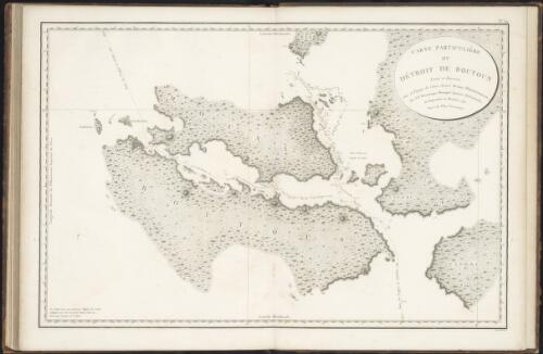 Carte particuliere du detroit de Boutoun [cartographic material] / levee et dressee dans le voyage du contre-amiral Bruny-Dentrecasteaux, par C.F. Beautemps-Beaupre, ingenieur-hydrographe, en septembre et octobre 1793 (an 2 de l'ere Francaise)