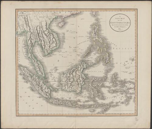 A new map of the East India Isles, from the latest authorities [cartographic material]: / by John Cary, engraver