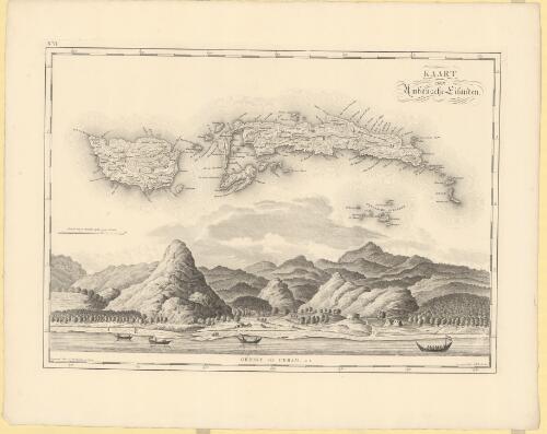 Kaart der Ambonsche Eilanden [cartographic material]  / [door Js. van den Bosch] ; gegraveerd door C. van Baarsel en Zoon