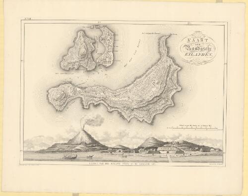 Kaart der Bandasche Eilanden [cartographic material] / [door Js. van den Bosch] ; gegraveerd door C. van Baarsel en Zoon