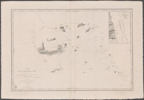 Carte de l'Archipel Viti [cartographic material] / levée et dressée par M. Vincendon Dumoulin ... Octobre 1838
