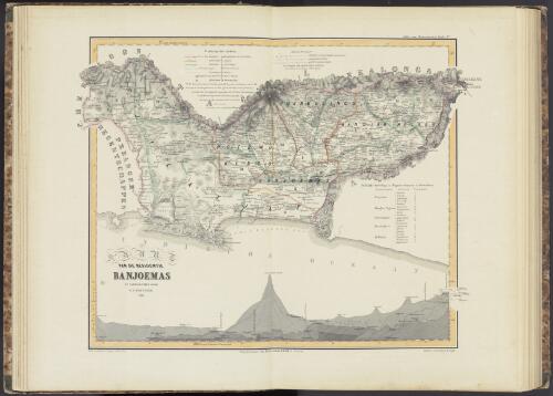 Kaart der Residentie Banjoemas, 1857 [cartographic material] / te zamengesteld door W.F. Versteeg ; geteek. Cronenberg en Wolff