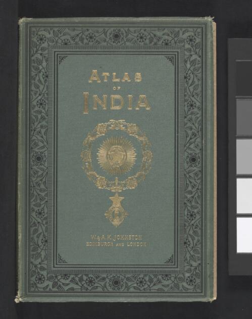 Atlas of India [cartographic material] : containing sixteen maps & complete index / with an introduction by Sir W.W. Hunter