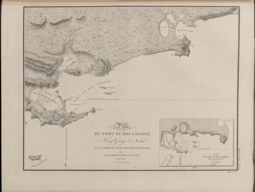 Plan du Port du Roi George (King George 3d. Sound) (a la Terre de Nuyts, Nouvelle Hollande) [cartographic material] / par M. M. L. Freycinet, Faure & Ransonnet, (Fevrier 1803)