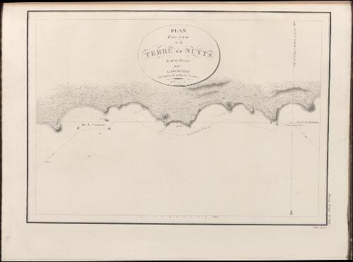 Plan d'une partie de la Terre de Nuyts [cartographic material] / leve et dresse par L. Freycinet, Commandant la Goelette le Casuarina, 6 Mars 1803