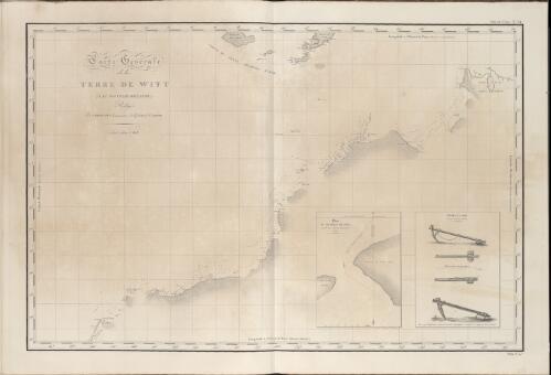 Carte generale de la Terre de Witt (a la Nouvelle Hollande) [cartographic material] / redigee par L. Freycinet, Commandam la Goelette le Casuarina, annees 1801 & 1803