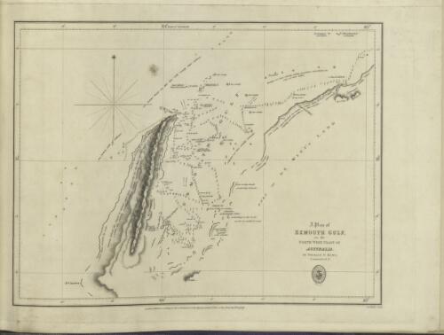 A plan of Exmouth Gulf, on the north west coast of Australia [cartographic material] / by Phillip P. King, Commander, R.N