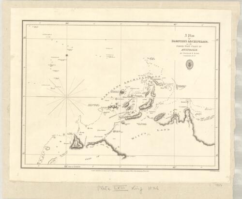 A plan of Dampier's Archipelago on the north west coast of Australia [cartographic material] / by Phillip P. King, Commander, R.N. ; J. & C. Walker sculpt