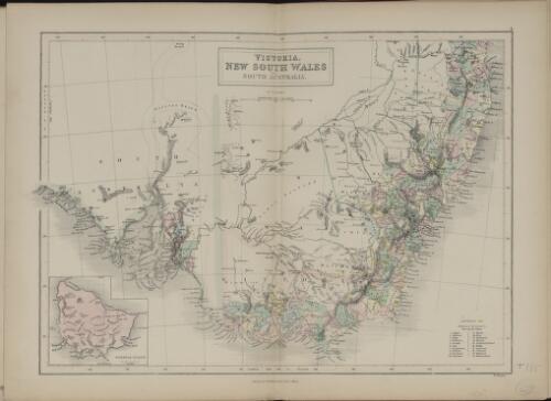 Victoria, New South Wales and South Australia [cartographic material] / W. Hughes