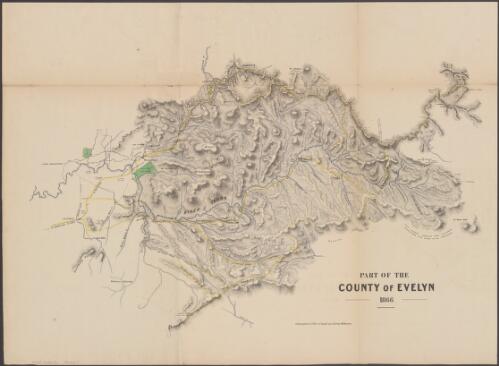Part of the County of Evelyn, 1866 [cartographic material] / lithographed at Office of Lands and Survey, Melbourne
