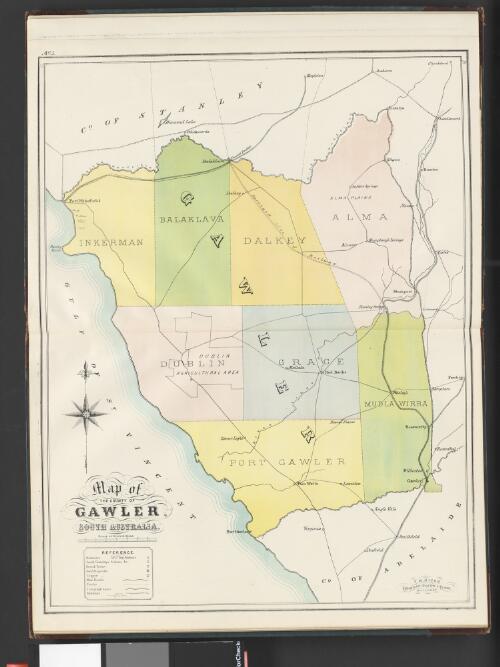 Map of the County of Gawler, South Australia [cartographic material]