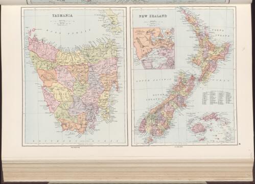 Tasmania [cartographic material] : New Zealand / John Sands