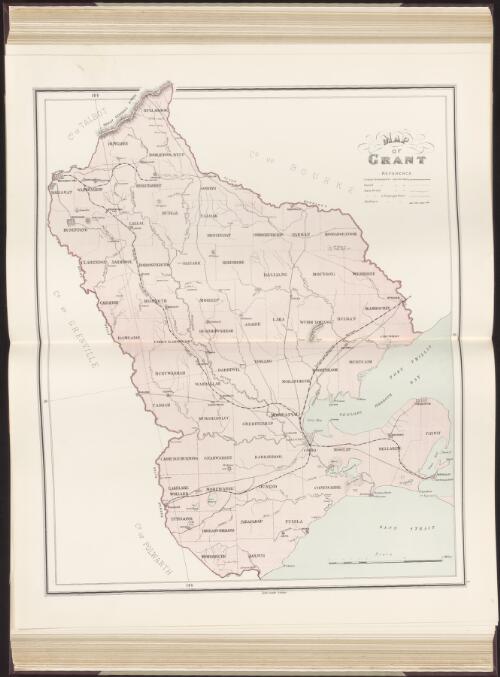 Map of Grant [cartographic material] / John Sands