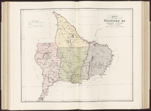 Map of the counties of Gunbower, Gladstone, Bendigo, Rodney [cartographic material] / John Sands